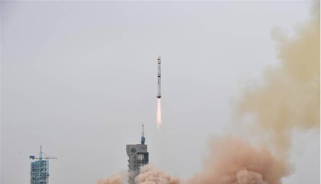 我國成功<em>發射</em>海洋二號c<em>衛星</em>