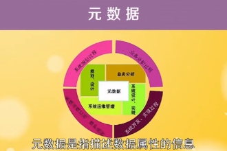 元數據—描述數據的數據，對數據及信息資源的描述性信息